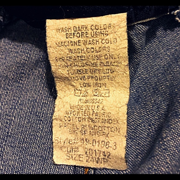 Jeans-Tapered Leg, Covered Elastic - Picture 6 of 6